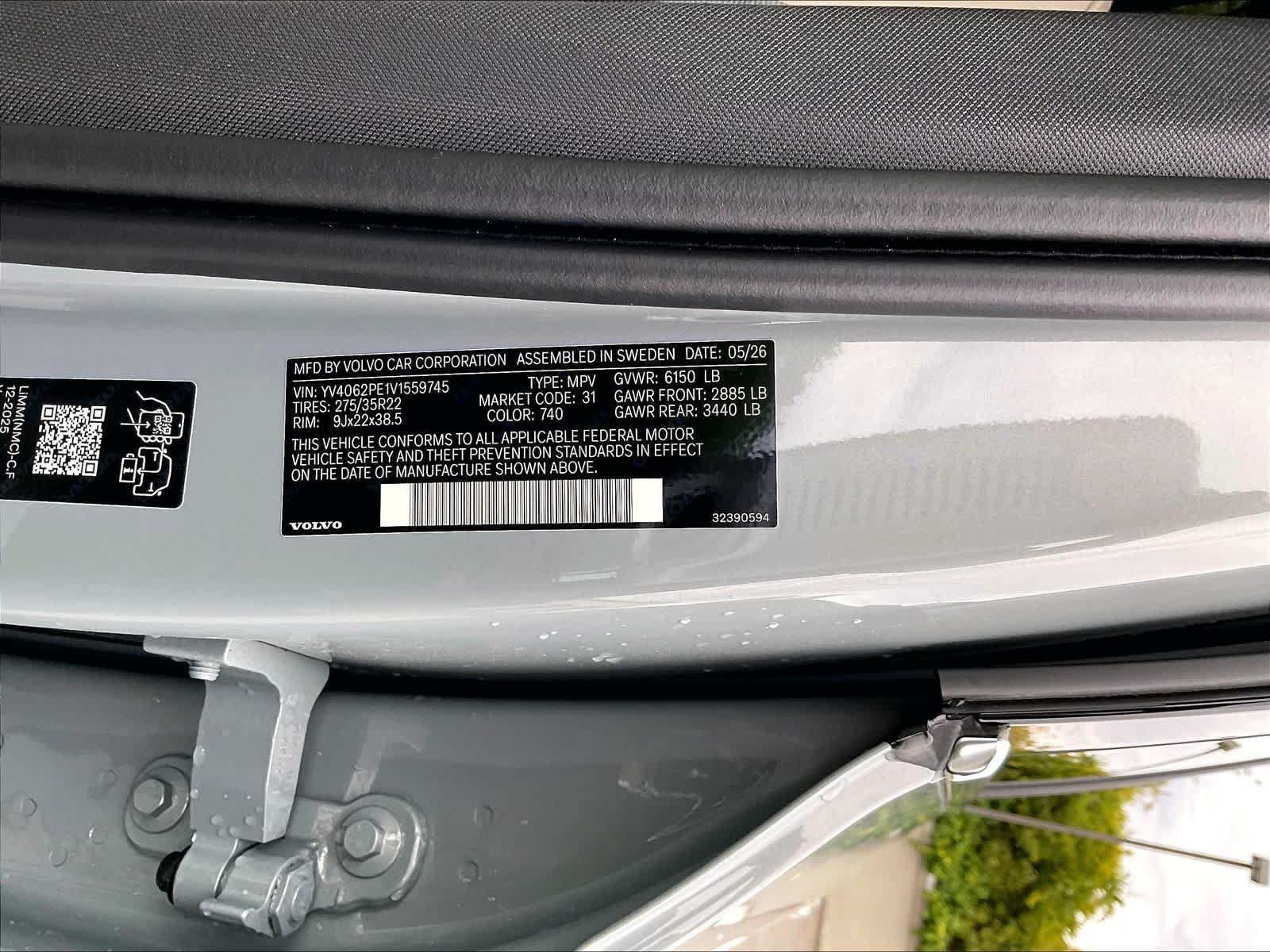 New 2027 Volvo XC90 B6 Plus AWD/4WD image 36