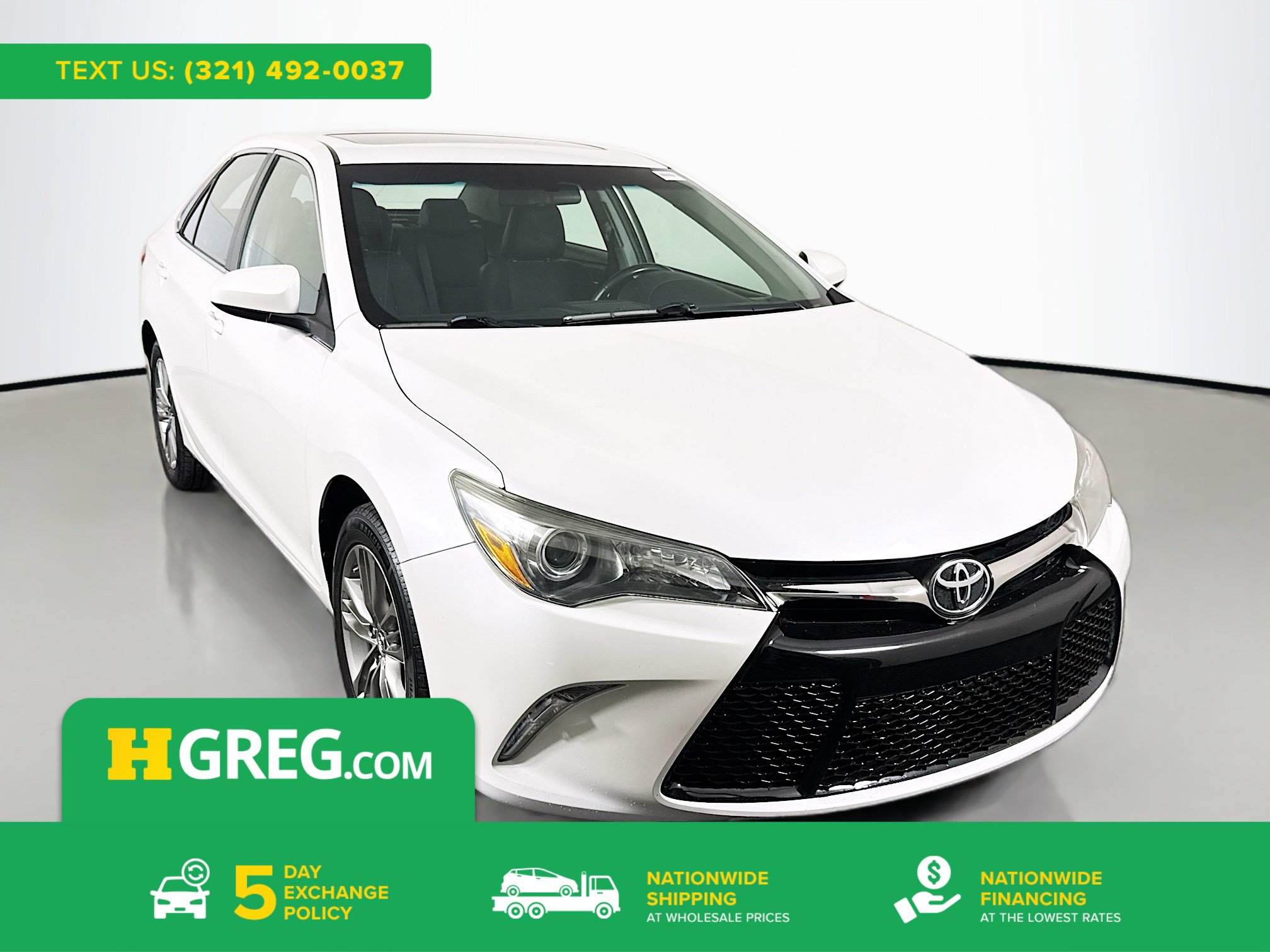 Used 2017 Toyota Camry SE w/ Moonroof Package