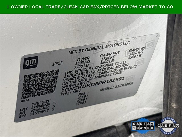 Used 2023 Chevrolet Suburban Z71 w/ Luxury Package image 25