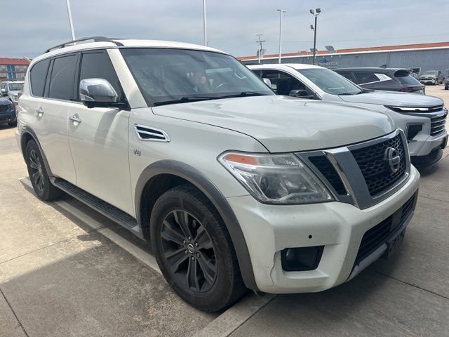 Used 2017 Nissan Armada Platinum w/ Captain Seat Package RWD image 2
