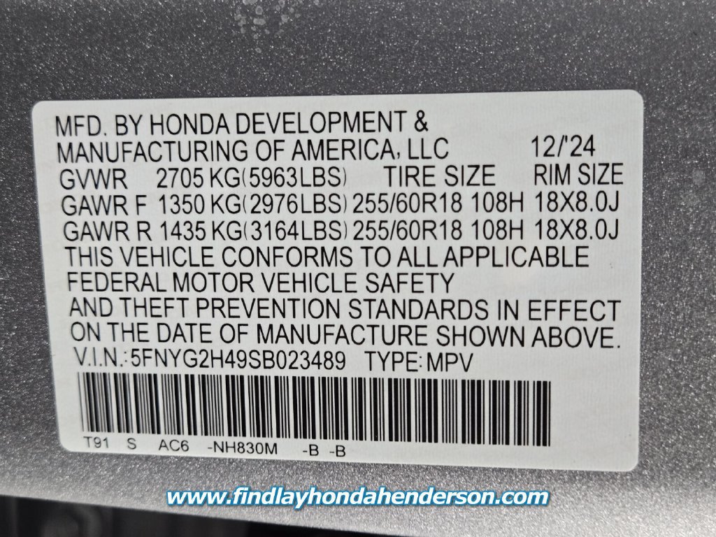Certified 2025 Honda Pilot EX-L image 13