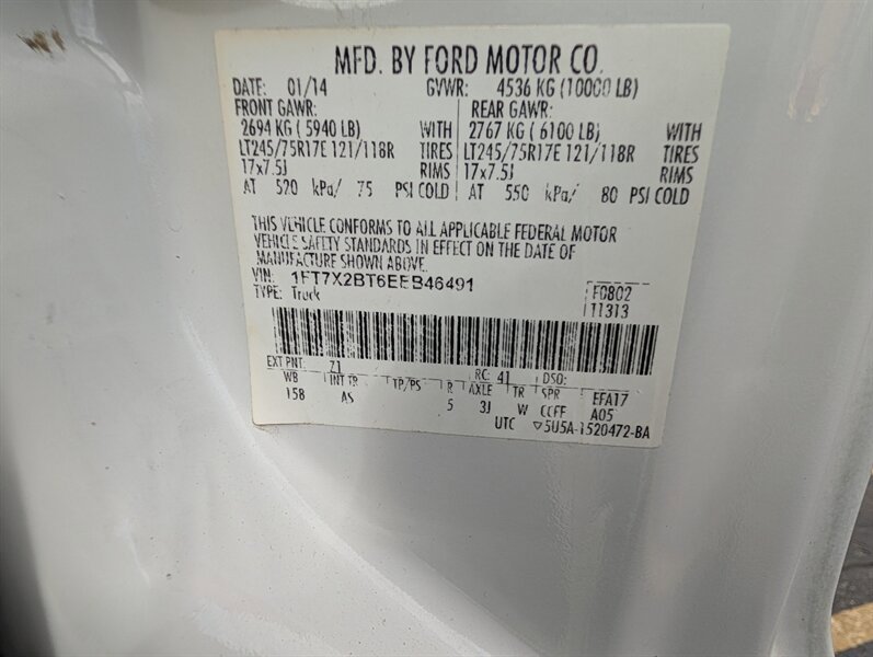Used 2014 Ford F250 XL w/ Power Equipment Group AWD/4WD image 28