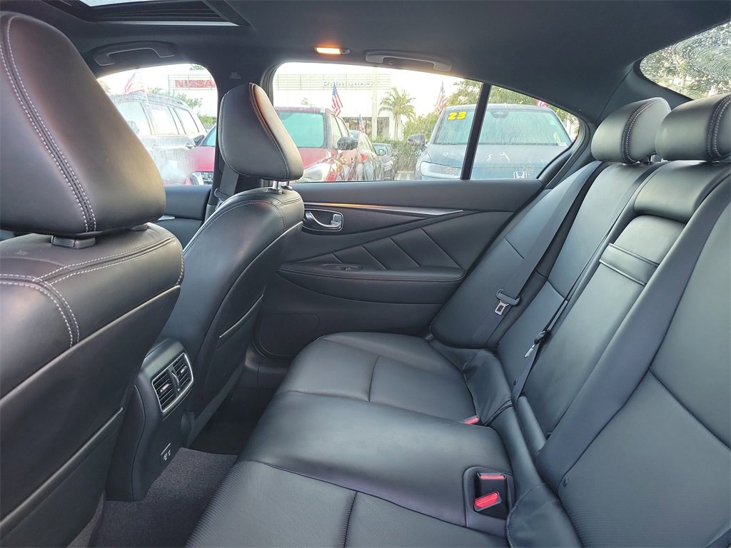 Used 2023 INFINITI Q50 Sensory image 7