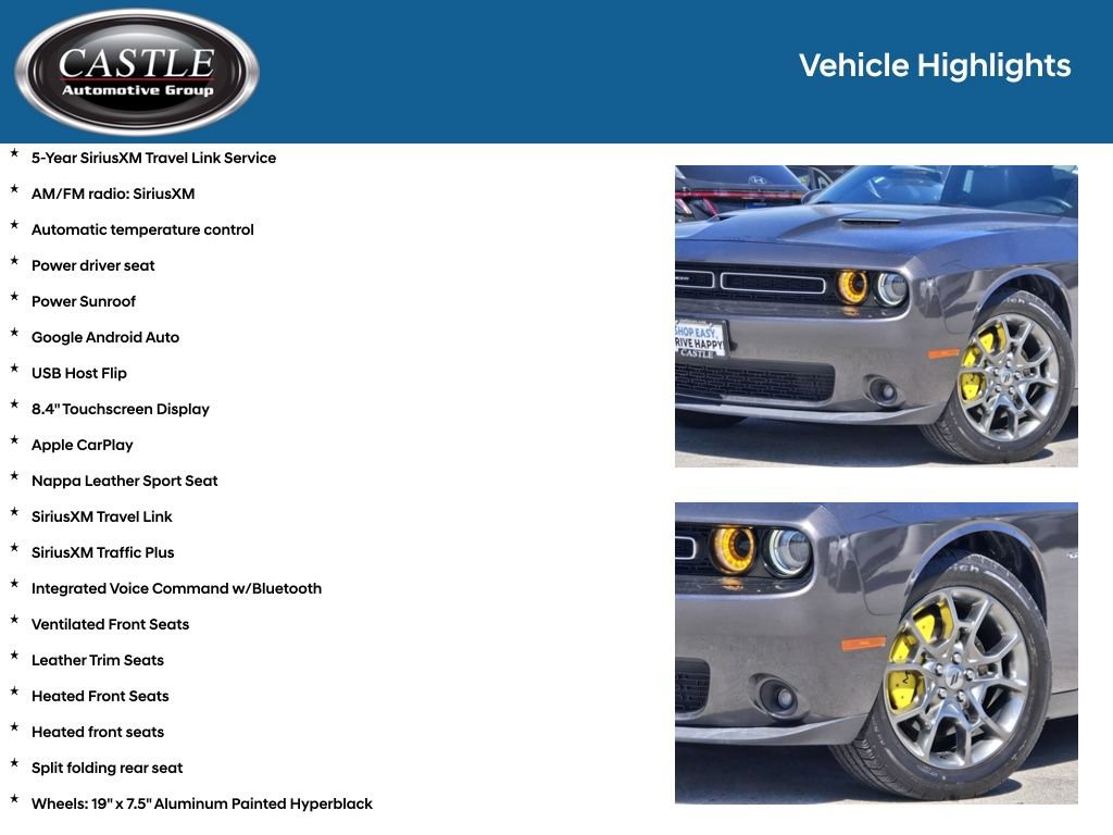 Used 2017 Dodge Challenger GT AWD/4WD image 8