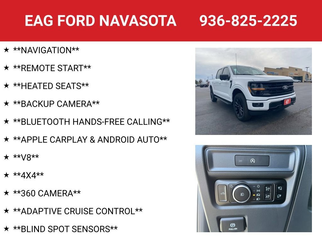 New 2025 Ford F150 XLT w/ Equipment Group 302A MID AWD/4WD image 4