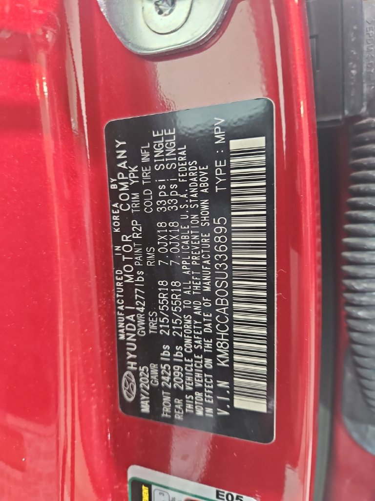 Certified 2025 Hyundai Kona SEL AWD/4WD image 31