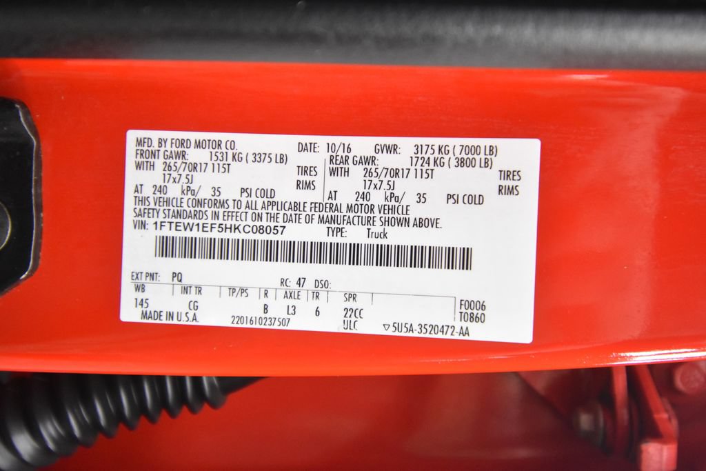 Used 2017 Ford F150 XL w/ Equipment Group 101A Mid AWD/4WD image 23