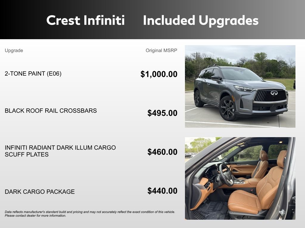 Certified 2026 INFINITI QX60 Autograph w/ Dark Cargo Package image 5