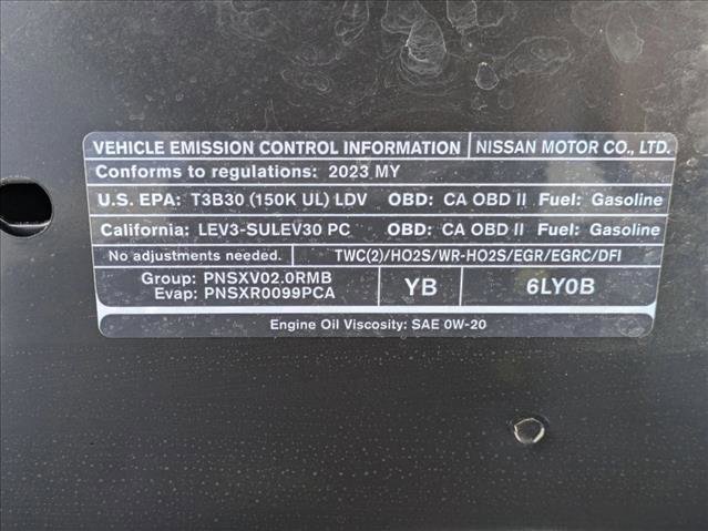 Used 2023 Nissan Sentra SR w/ Midnight Edition Package FWD image 22