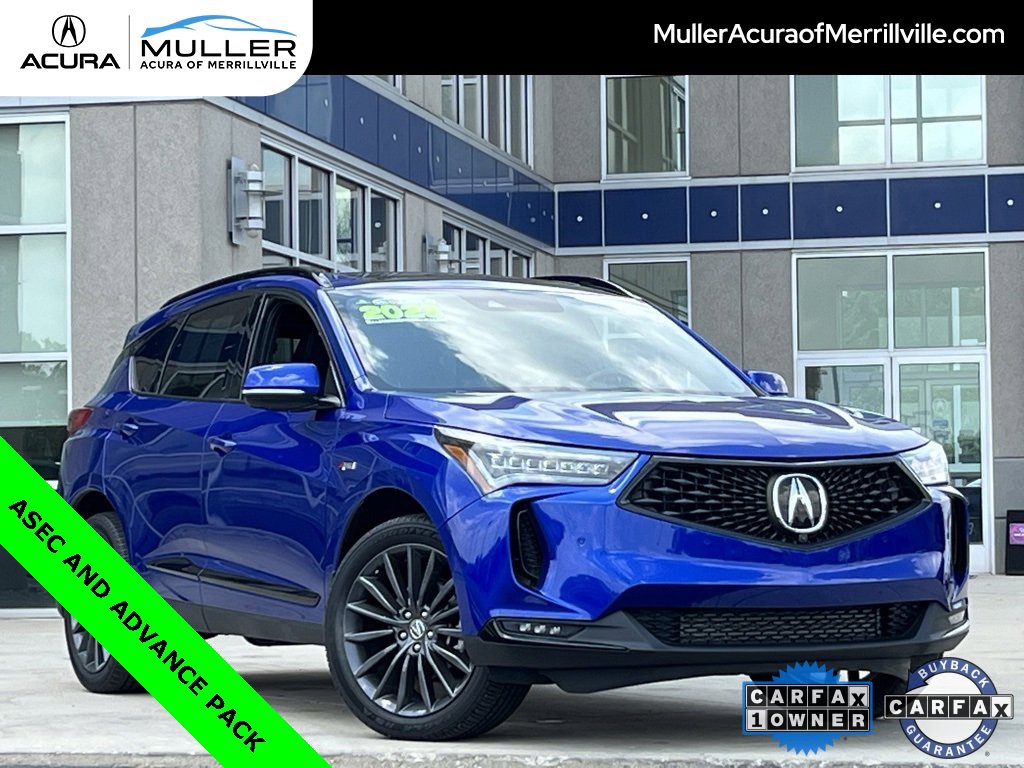 Certified 2023 Acura RDX AWD w/ A-Spec & Advance Pkg