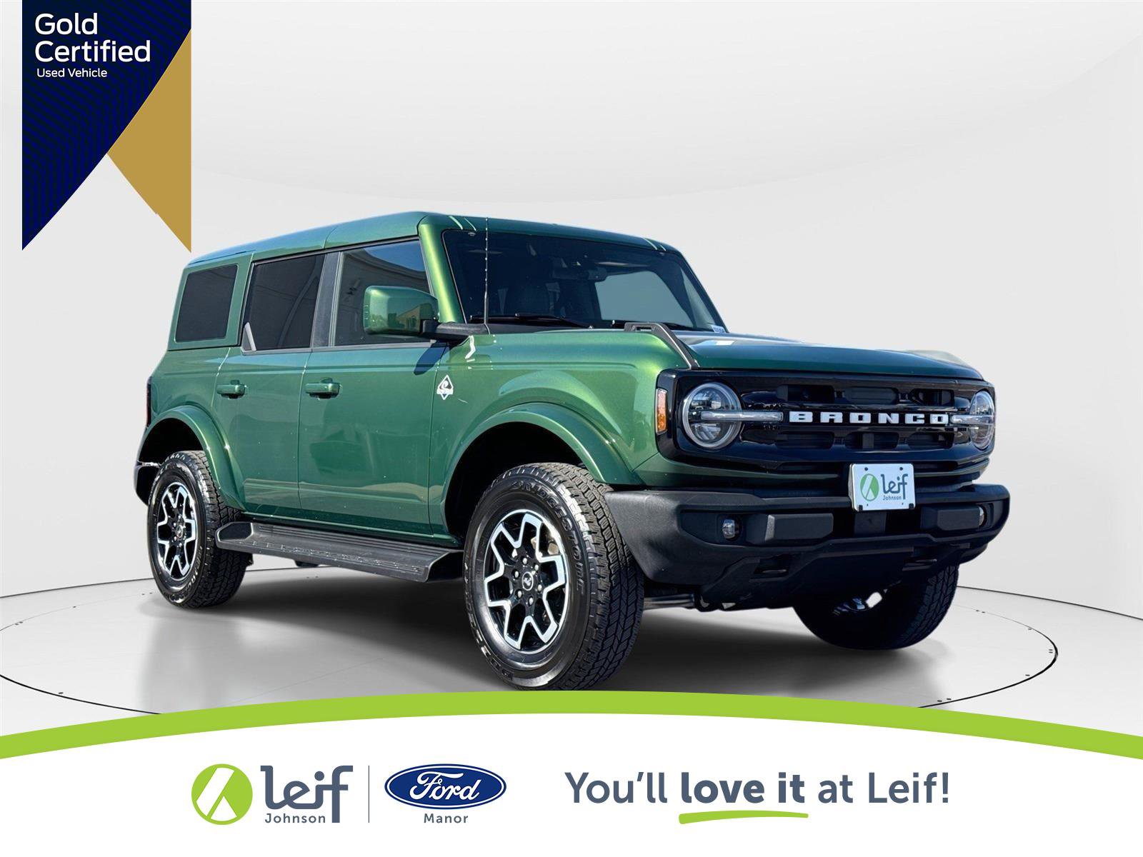 Certified 2025 Ford Bronco Outer Banks video 1