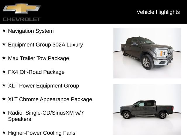 Used 2018 Ford F150 XLT w/ Equipment Group 302A Luxury image 5