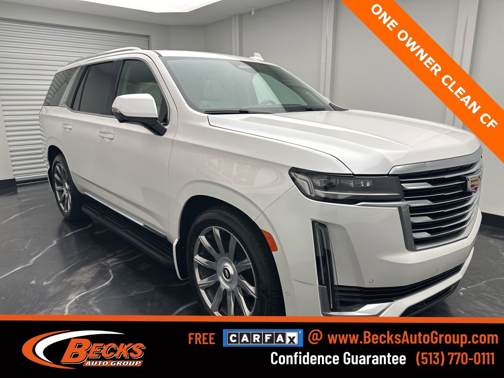 Used 2022 Cadillac Escalade Premium Luxury Platinum image 2