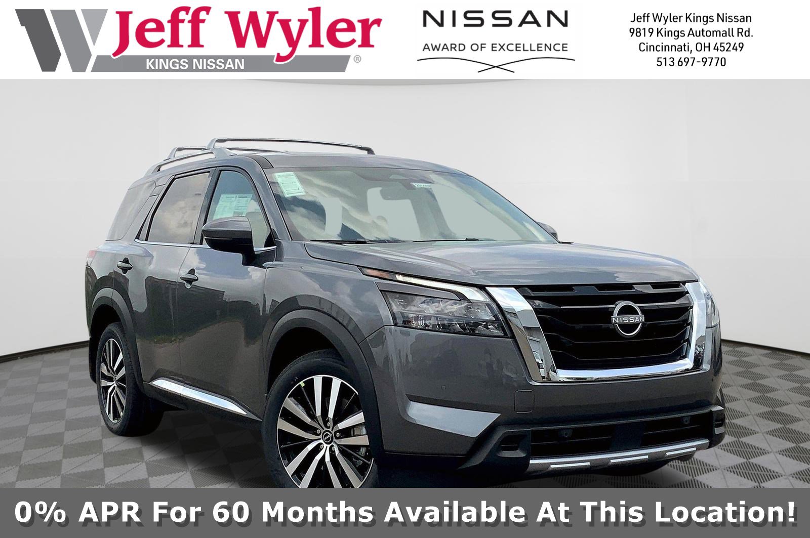 New 2025 Nissan Pathfinder Platinum w/ Cargo Package