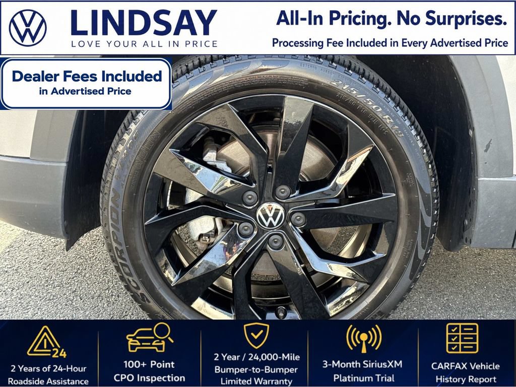 Certified 2023 Volkswagen Taos SE w/ Panoramic Sunroof Package FWD image 9