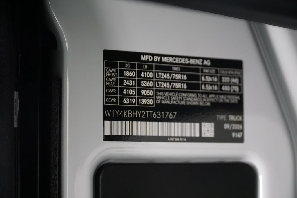 New 2026 Mercedes-Benz Sprinter 2500 image 12