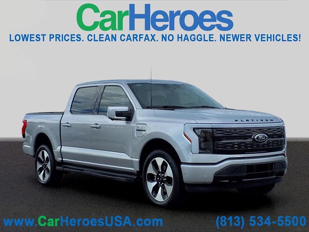 Used 2023 Ford F150 Lightning Platinum AWD/4WD image 1