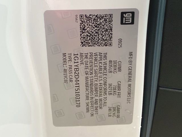 New 2026 Chevrolet Corvette Stingray Preferred Cpe w/ Stealth Interior Trim Package image 23