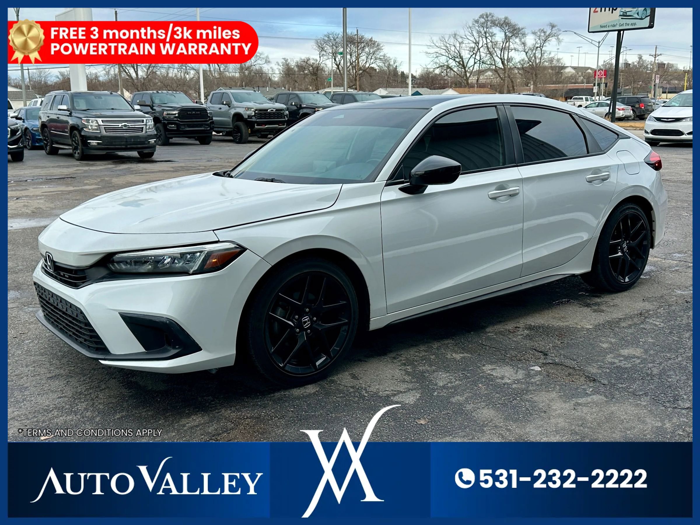 Used 2022 Honda Civic Sport image 3