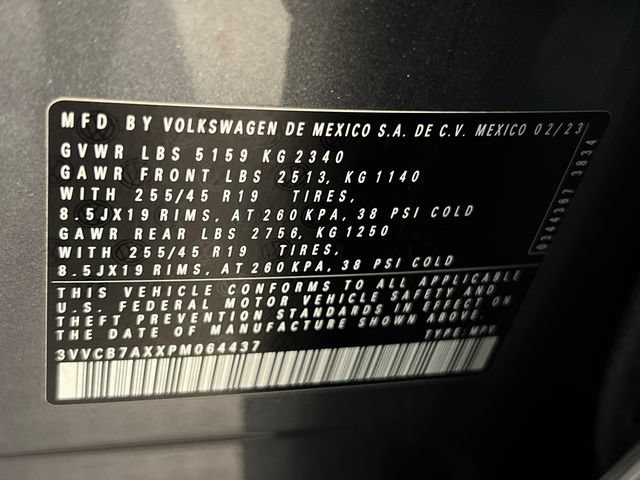 Certified 2023 Volkswagen Tiguan SE R-Line FWD image 29