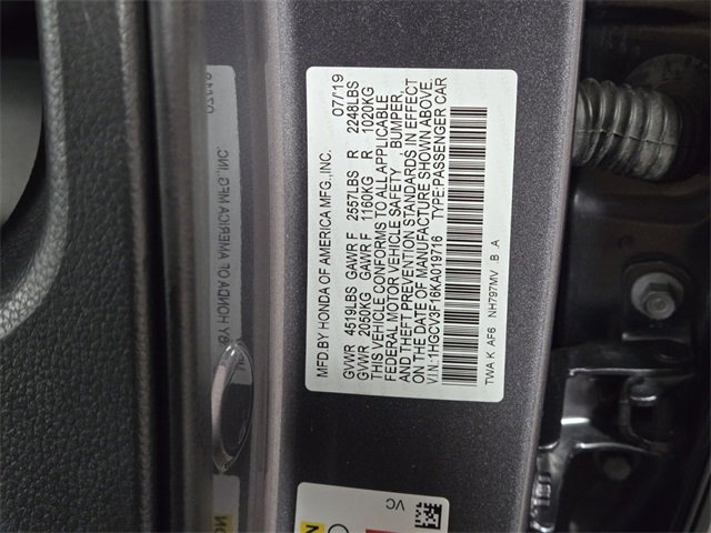 Used 2019 Honda Accord Hybrid image 28