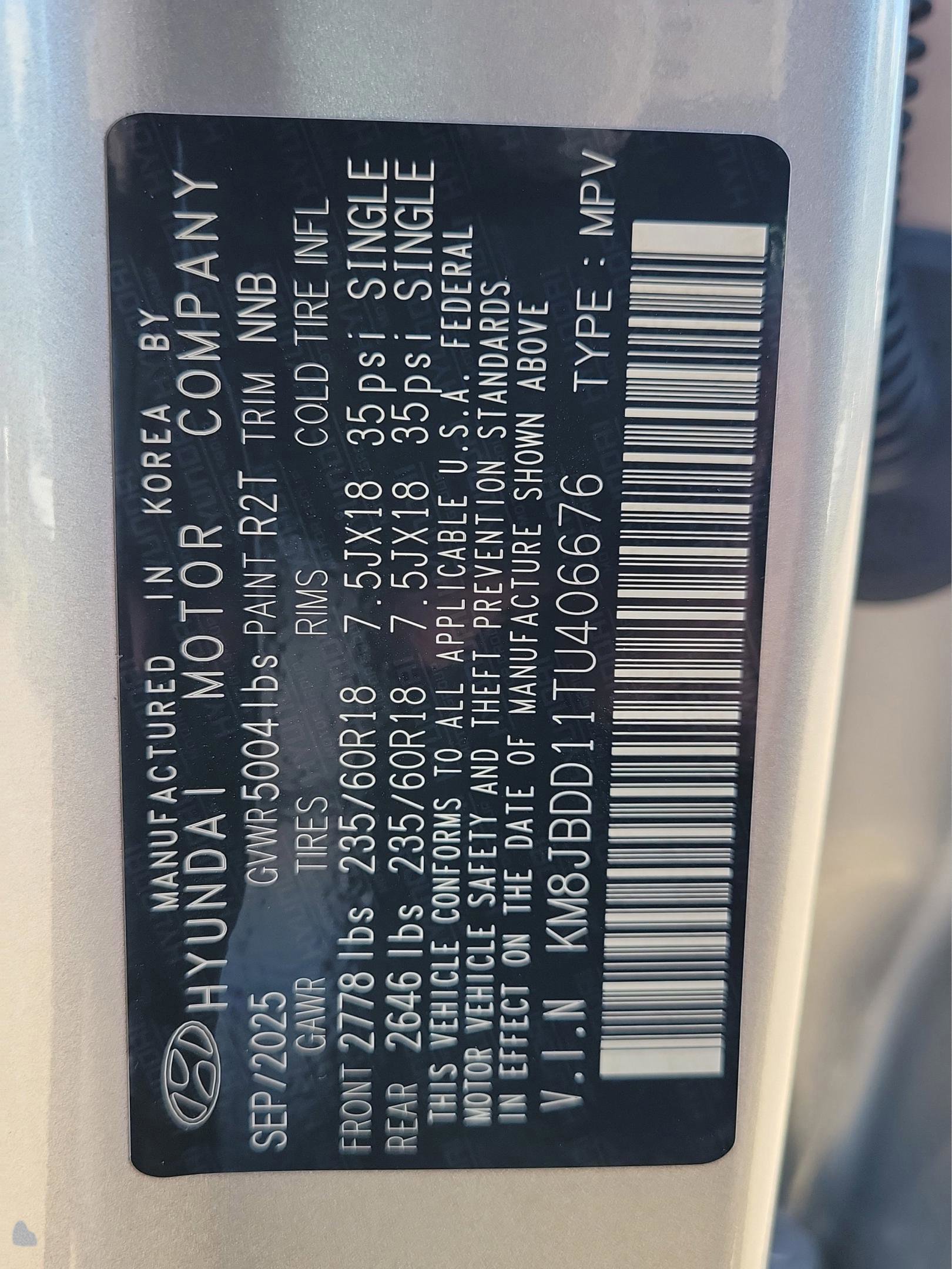 New 2026 Hyundai Tucson SEL image 24