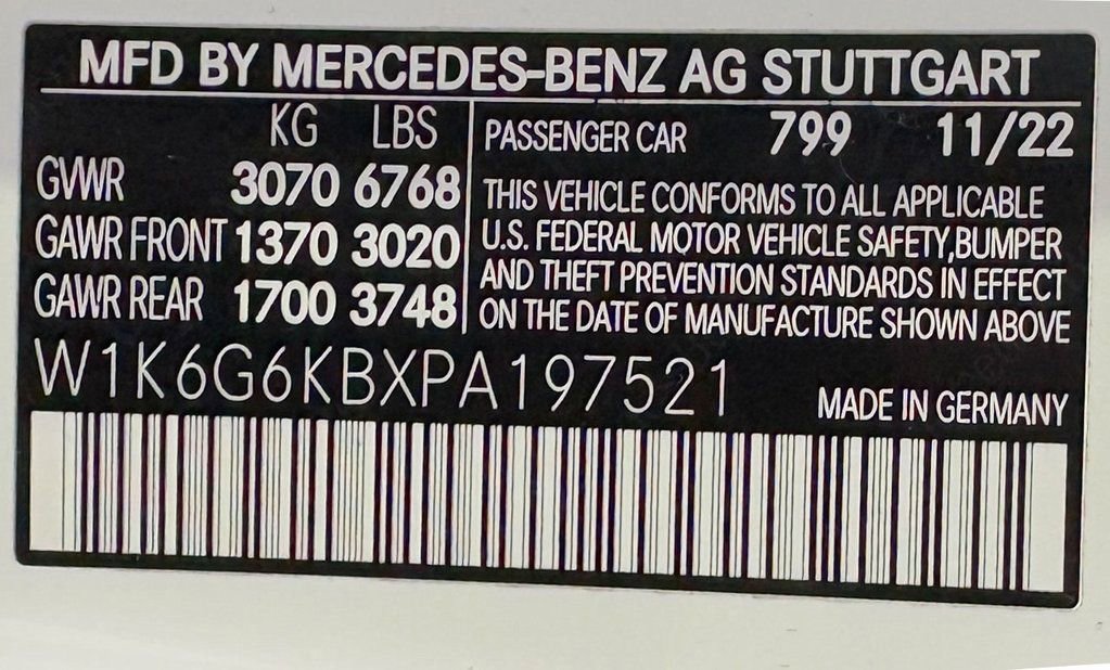 Certified 2023 Mercedes-Benz S 580e 4MATIC Sedan w/ AMG Line image 39