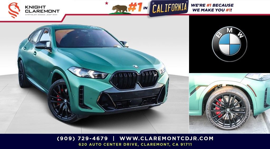 Used 2024 BMW X6 M60i w/ Dynamic Handling Package AWD/4WD image 1