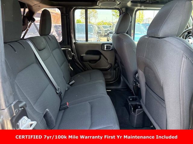 Certified 2022 Jeep Wrangler Unlimited Sport AWD/4WD image 14