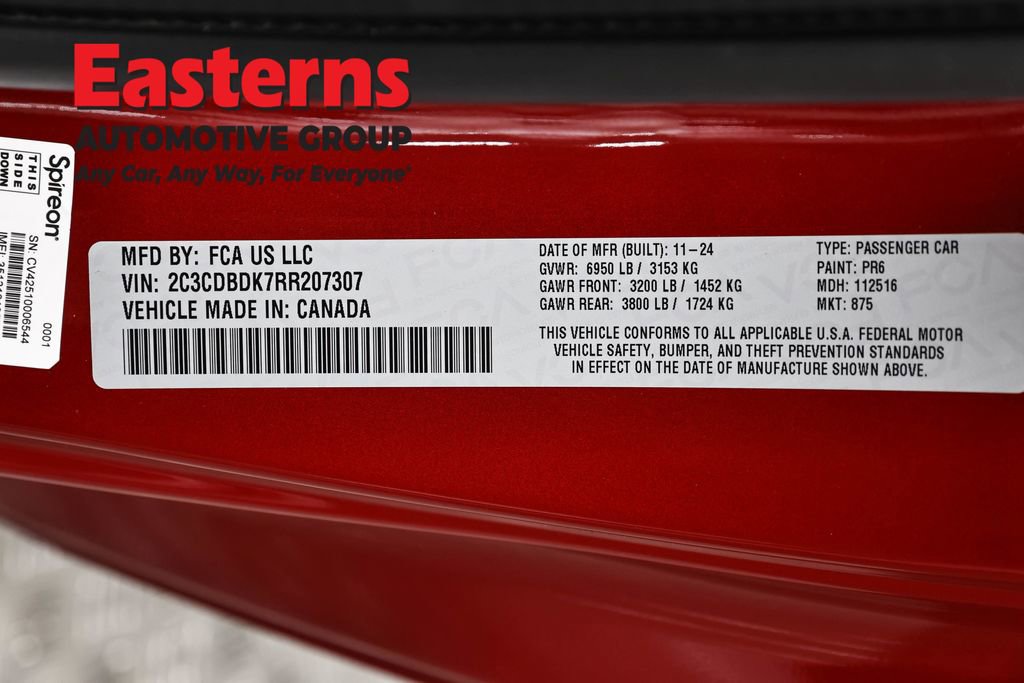 Used 2024 Dodge Charger R/T Scat Pack w/ Plus Group image 35