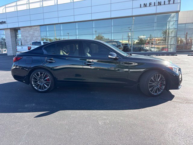 Used 2023 INFINITI Q50 Red Sport 400 w/ Black Opal Edition AWD/4WD image 8