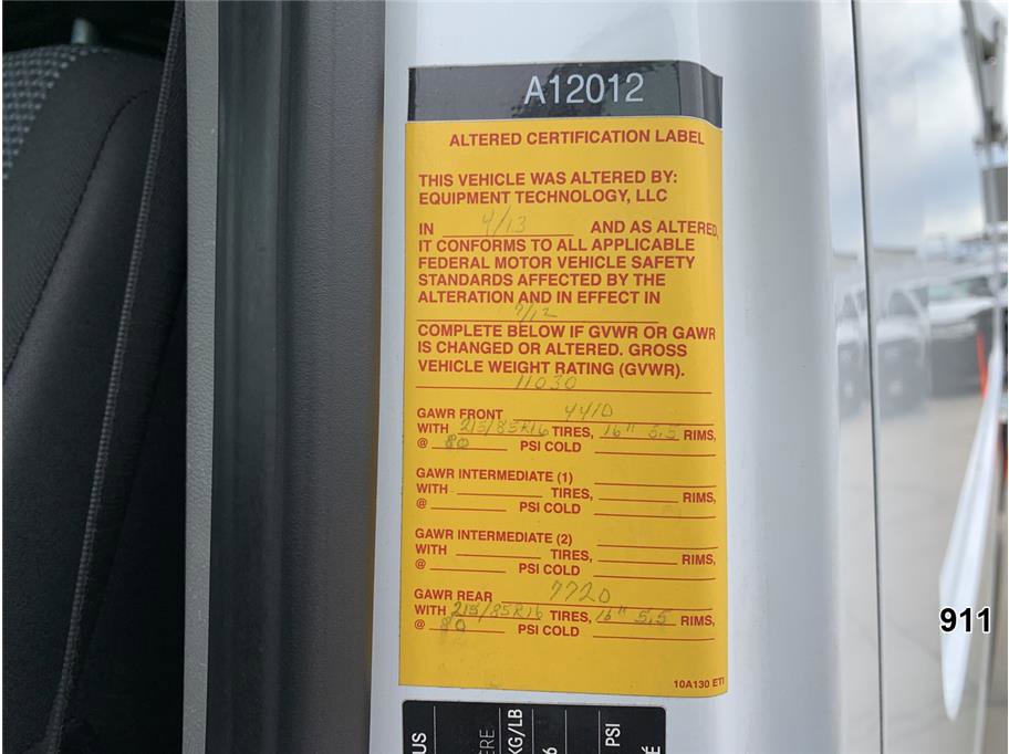 Used 2012 Mercedes-Benz Sprinter 3500 w/ High Idle Fixed Pkg image 22