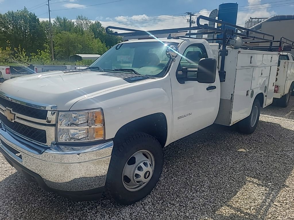 Used 2013 Chevrolet Silverado 3500 W/T w/ Snow Plow Prep Package