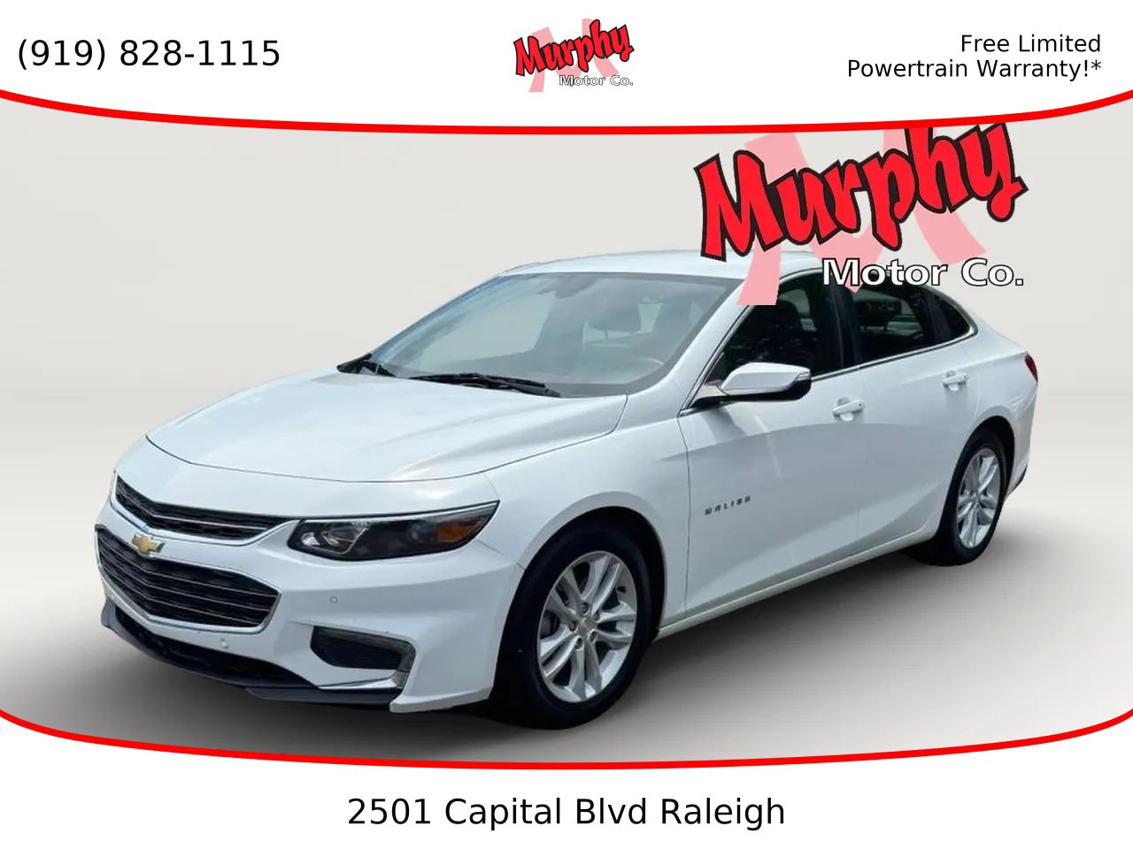 Used 2017 Chevrolet Malibu Hybrid w/ Leather Package FWD image 1
