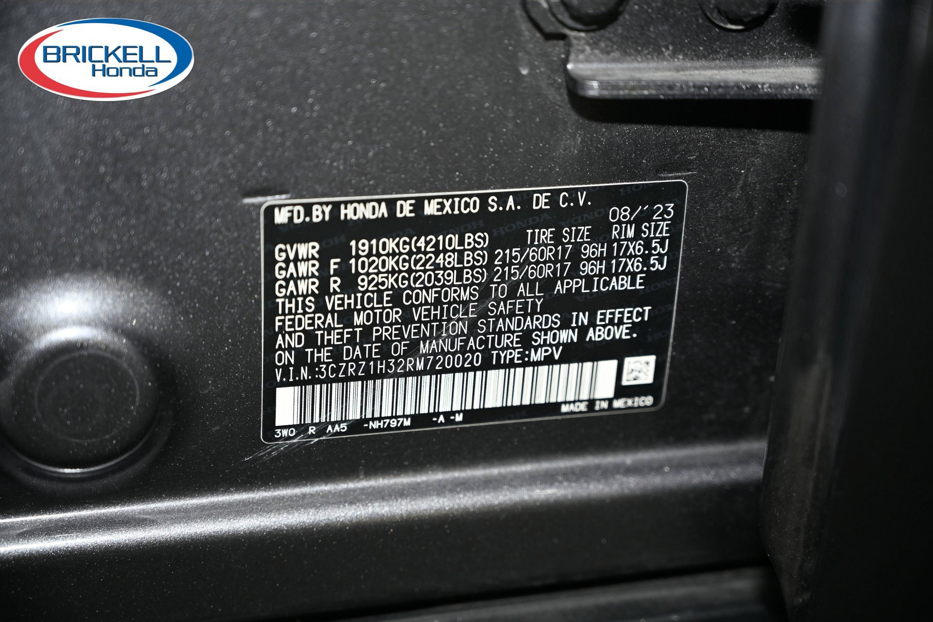 Used 2024 Honda HR-V LX image 38