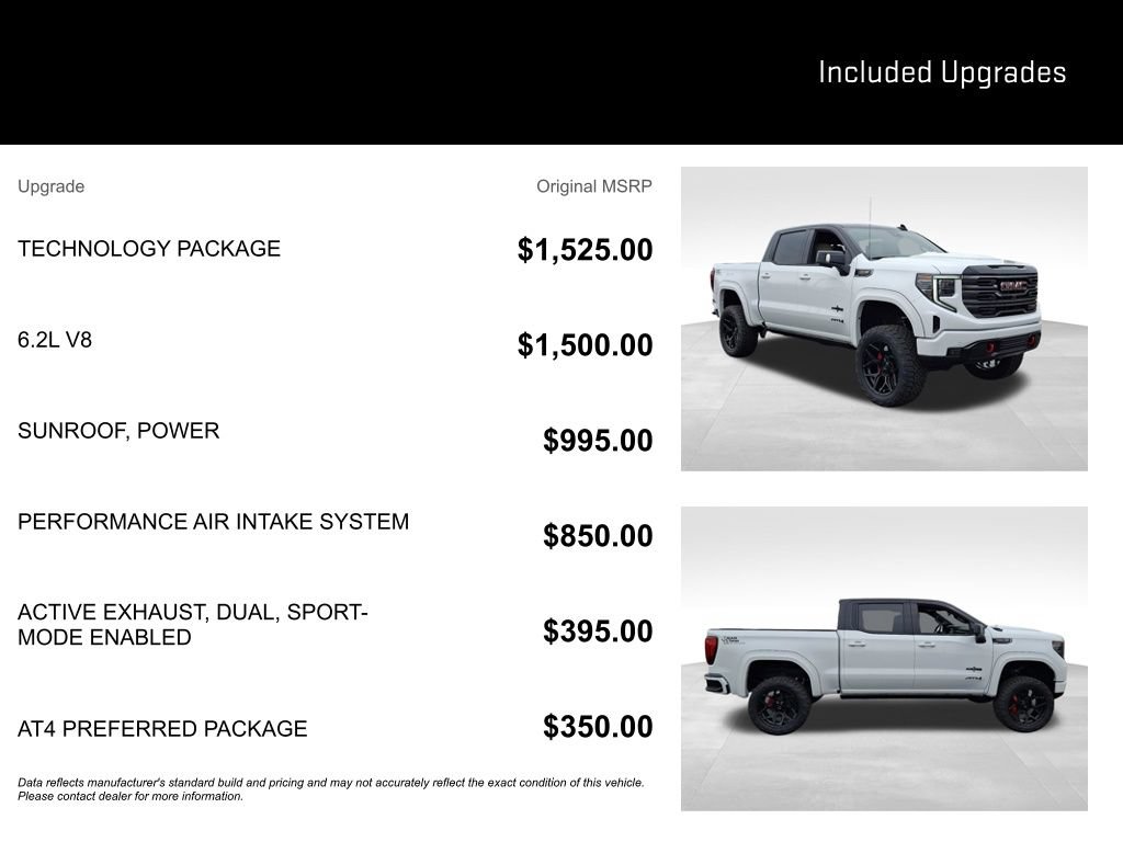 New 2026 GMC Sierra 1500 AT4 w/ Technology Package AWD/4WD image 8