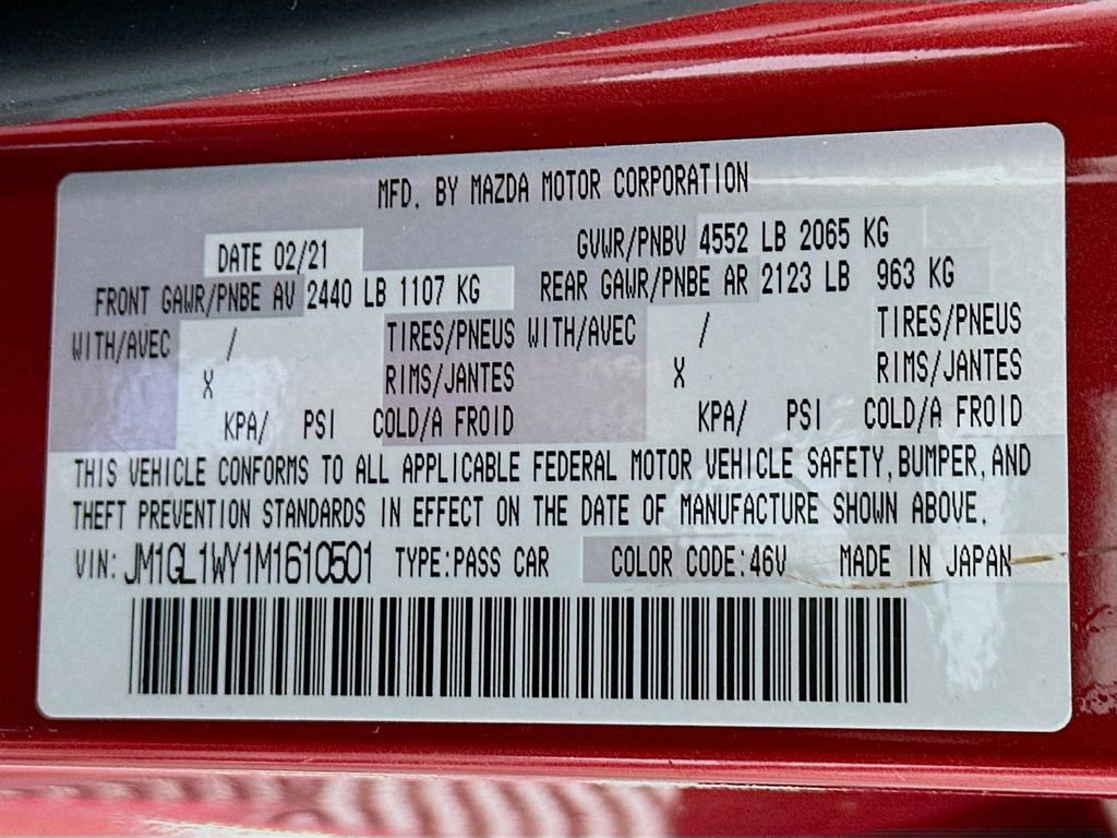 Used 2021 MAZDA MAZDA6 Grand Touring Reserve image 32