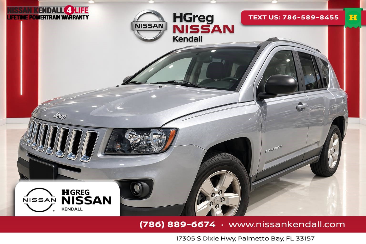 Used 2017 Jeep Compass Sport w/ Power Value Group FWD image 1