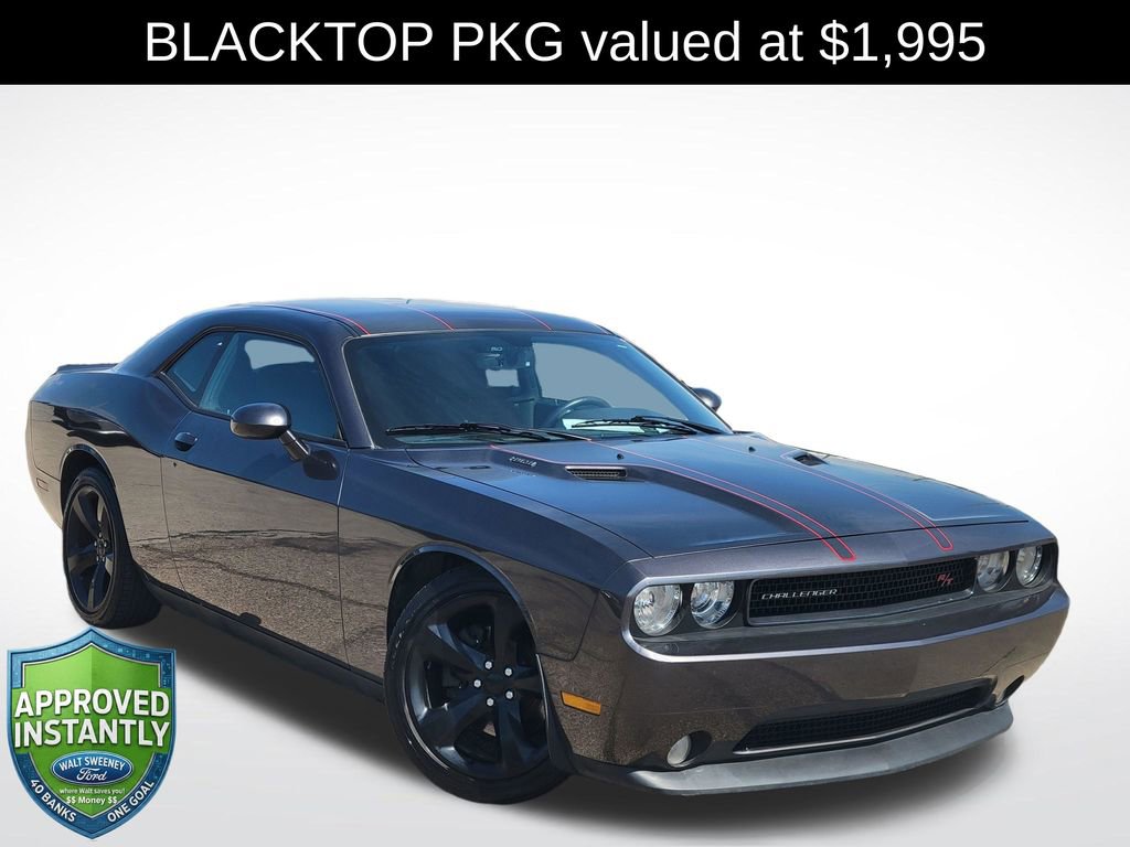 Used 2013 Dodge Challenger R/T w/ Blacktop Pkg RWD image 1