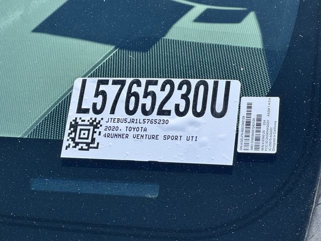 Used 2020 Toyota 4Runner Venture w/ Moonroof Package image 32