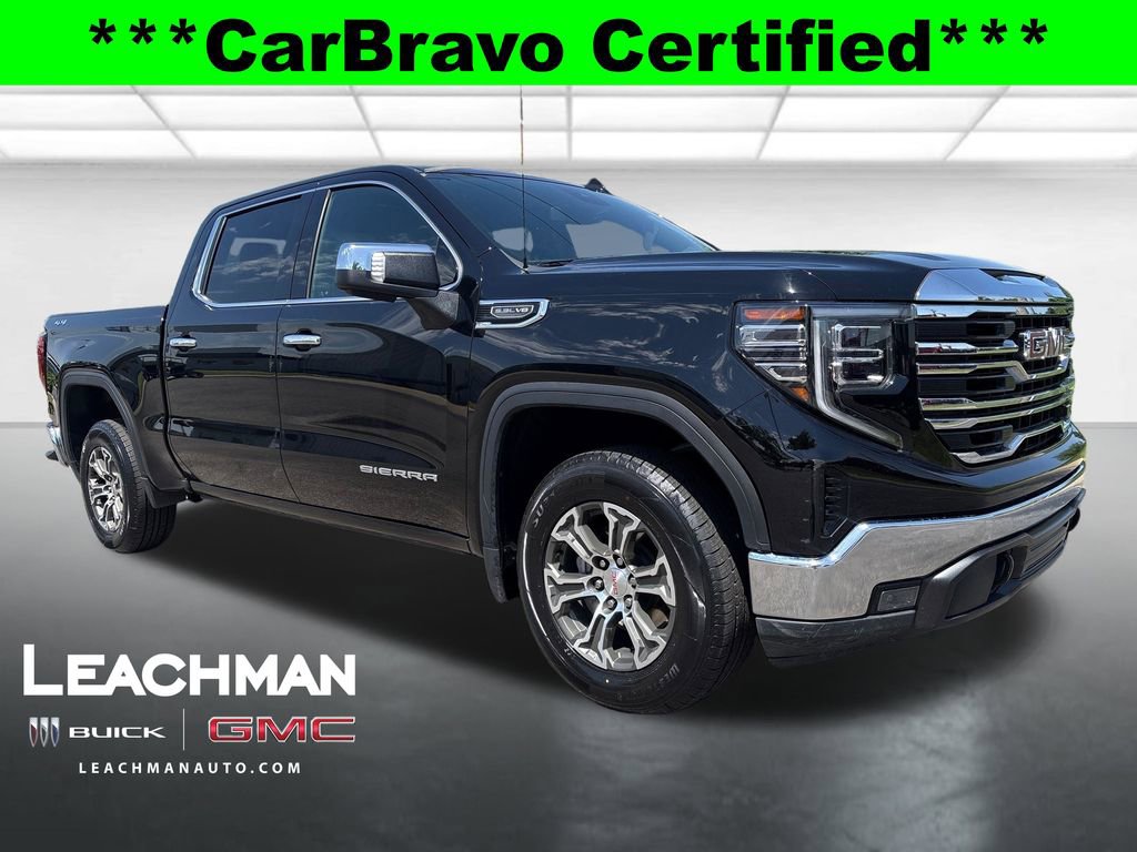 Certified 2025 GMC Sierra 1500 4x4 Crew Cab SLT