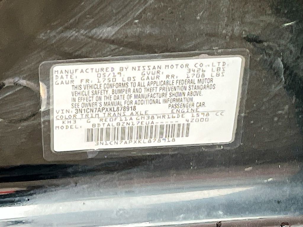 Used 2019 Nissan Versa SV FWD image 30