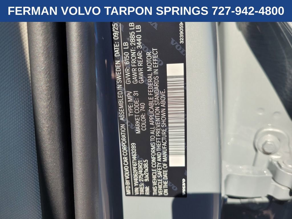 New 2026 Volvo XC90 B6 Ultra image 22