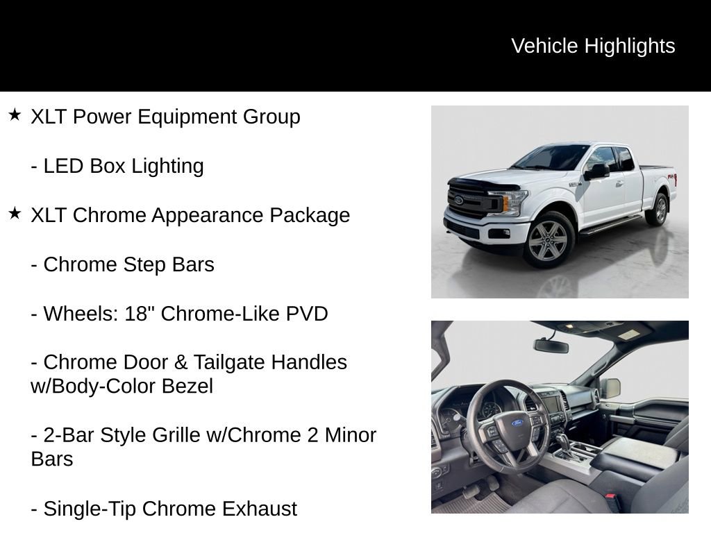 Used 2018 Ford F150 XLT w/ Equipment Group 302A Luxury image 21