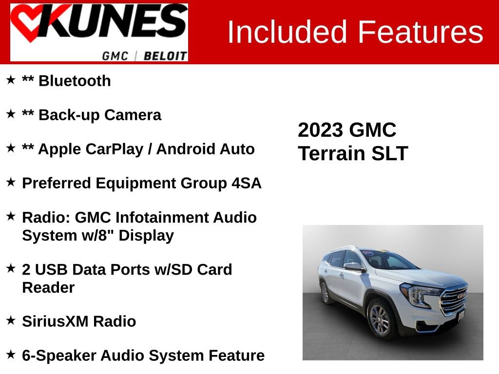 Used 2023 GMC Terrain SLT image 2