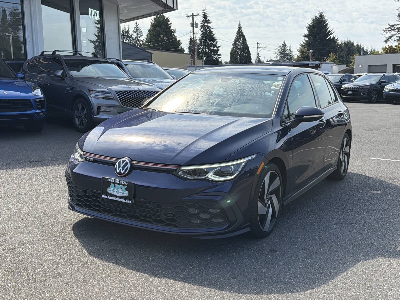 Used 2023 Volkswagen GTI SE w/ SE Leather Package FWD image 1
