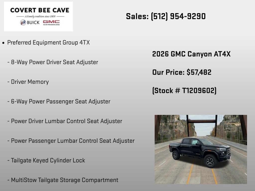 New 2026 GMC Canyon AT4X AWD/4WD image 6