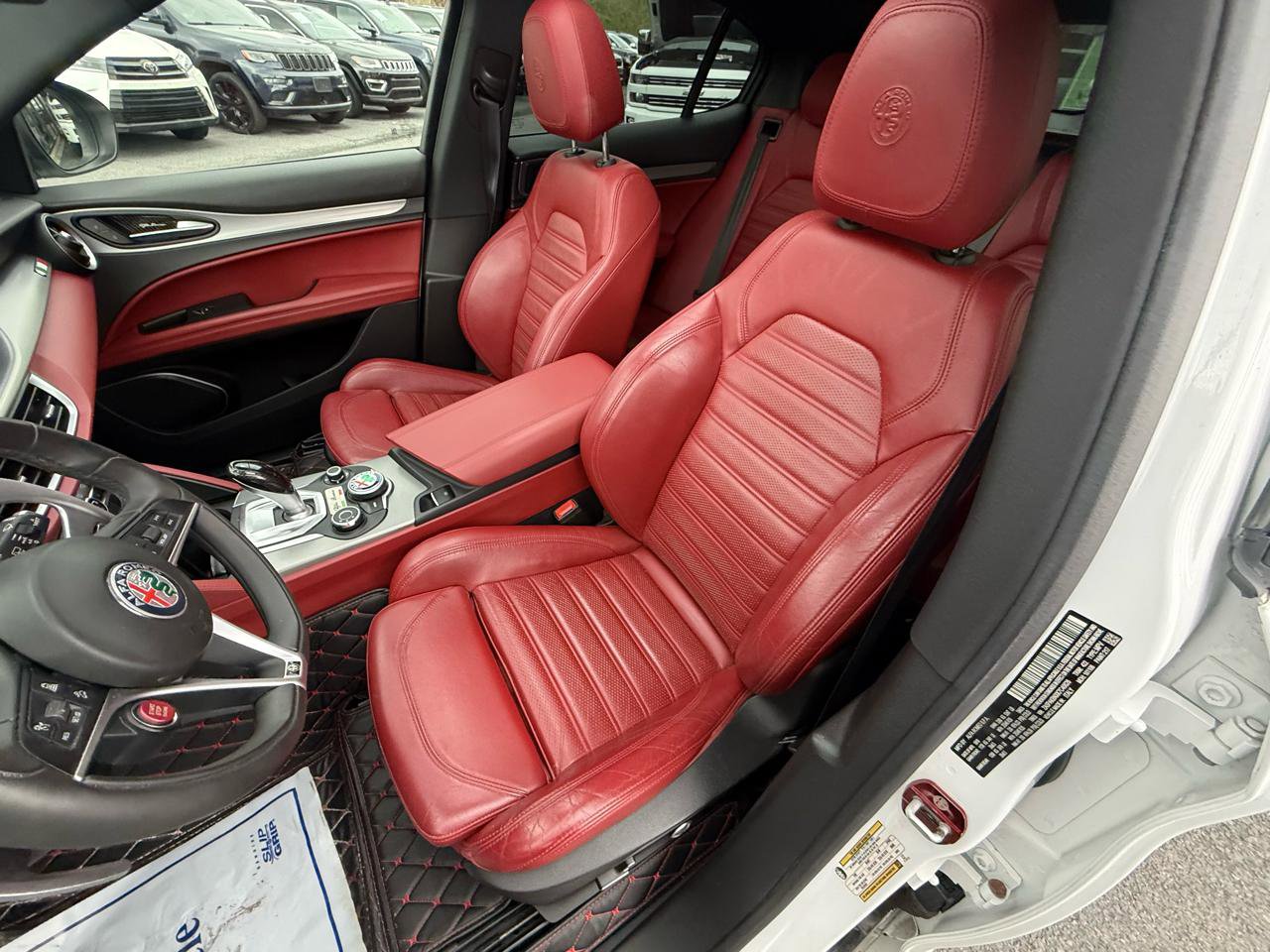 Used 2019 Alfa Romeo Stelvio Ti Sport w/ Quick Order Package 22S Sport AWD/4WD image 16