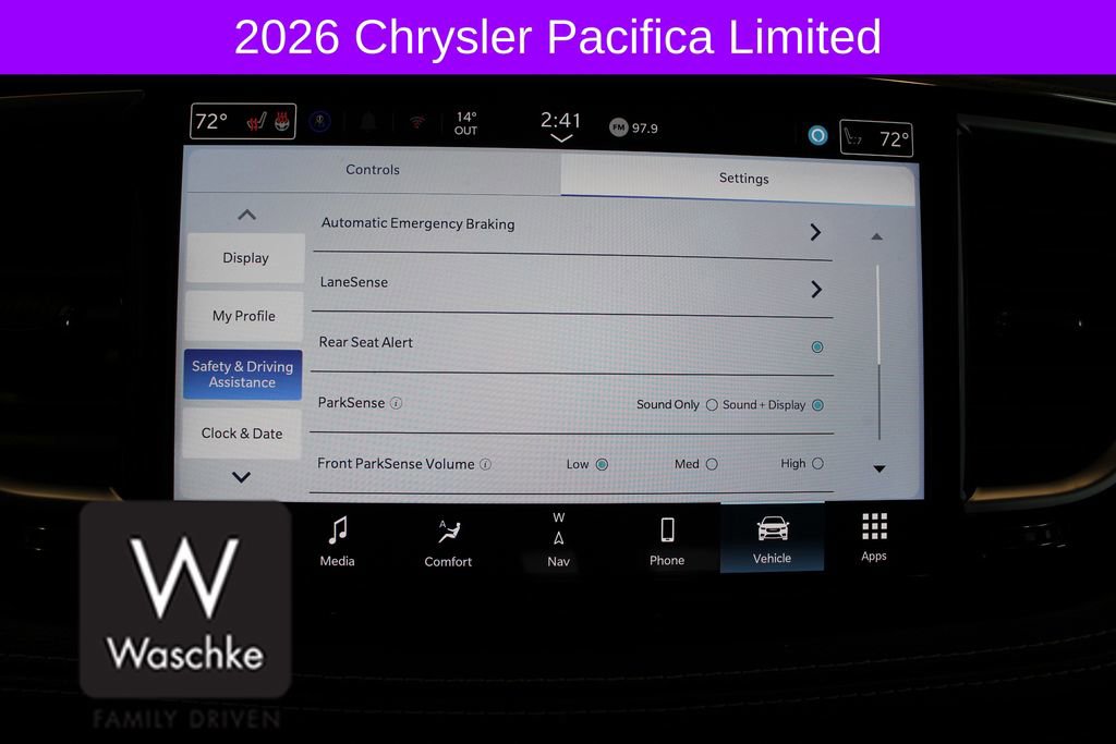 New 2026 Chrysler Pacifica Limited w/ S Appearance Package image 58