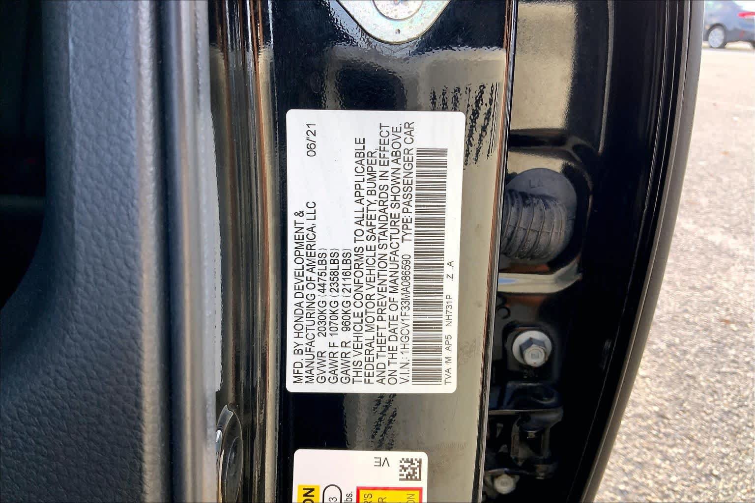 Used 2021 Honda Accord Sport image 36